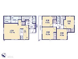 船橋市藤原8丁目　 第15　新築一戸建て 全5棟 5号棟