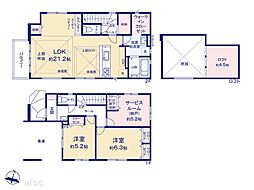 江戸川区西瑞江5丁目　9期　新築一戸建て　全1棟 1号棟