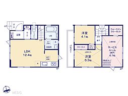 足立区南花畑　新築一戸建て　全1棟