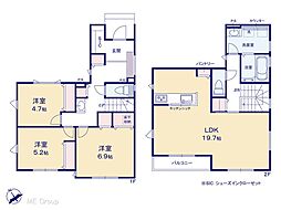 柏市塚崎　新築一戸建て　全2棟 No.2