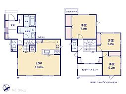 柏市塚崎　新築一戸建て　全2棟 No.1