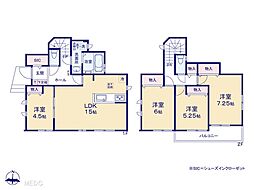 越谷市柳町　新築一戸建て　全5棟 A号棟