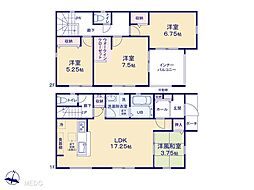 野田市中里　2期　新築一戸建て　全5棟 2号棟