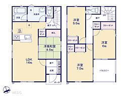 我孫子市日秀 第1　新築一戸建て　全8棟 2号棟