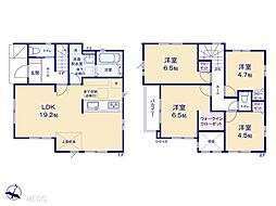 柏市酒井根7丁目3期　新築一戸建て　全2棟 2号棟