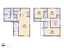 鎌ケ谷市西佐津間1丁目　 第7　新築一戸建て　全1棟 1号棟