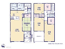 柏市南逆井2丁目　第28　新築一戸建て　全4棟 2号棟