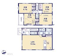 船橋市夏見台1丁目　新築一戸建て　全1棟 1号棟