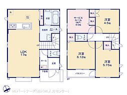 葛飾区西水元19期　新築一戸建て　全19棟 L号棟