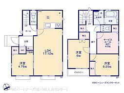 葛飾区西水元19期　新築一戸建て　全19棟 N号棟