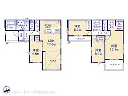 取手市戸頭　13期　新築一戸建て　全2棟 1号棟