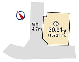 ライフフィールド岸城町　17号地