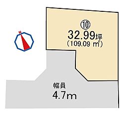 ライフフィールド岸城町　10号地