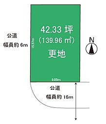 富田林市寺池台5丁目　1号地