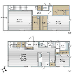 世田谷区奥沢1丁目の一戸建て