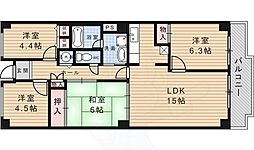 サンハイツ宝塚五月台A棟 9F