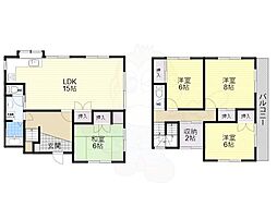 川辺郡猪名川町旭ヶ丘の一戸建て