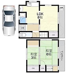 南花屋敷貸家B棟