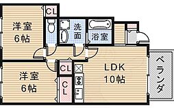 加藤タウンハウス　D 101