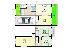 花屋敷つつじが丘貸家