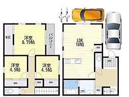 南ひばりが丘1丁目貸家