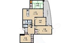 グランドゥール逆瀬川 607