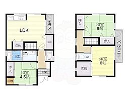 川西市花屋敷1丁目の一戸建て