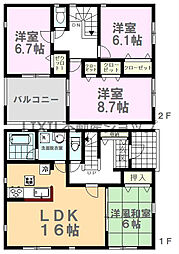 Cradlegarden古河市宮前町第9　5号棟