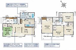 八王子市寺田町　全2棟現場　新築戸建て　2号棟