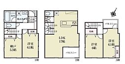 足立区中川2丁目 新築一戸建て