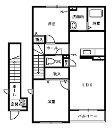 シャーメゾン舟津　Ｋｕ A201