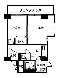 信開ウエラコート津内 Ａ-201