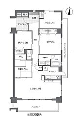 グランドハイツ三輪 206
