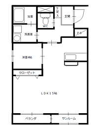 デルソレ二の宮 201