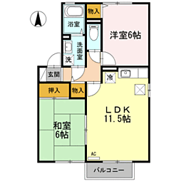 エルパレス江端　B 201