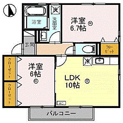 リビングタウン若杉　Ｃ 202