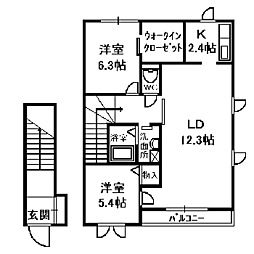 フルーヴ川口 202
