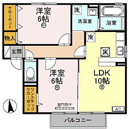 イベール・ドゥ　A棟 105