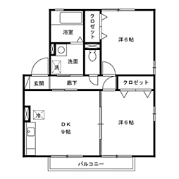 リビングタウン南四ツ居　Ｃ 201