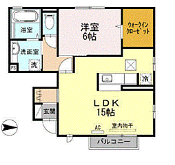 ウエストゥランタン　A棟 107