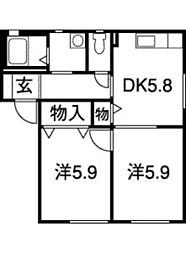 高木一番館Ｂ棟 202