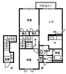 シャーメゾン百々  A棟 A201