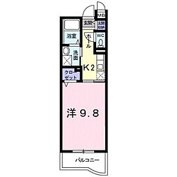 コンフォータブル西条 104号室