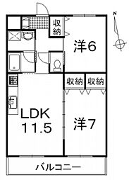 ジョイパレスC 203号室