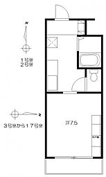 ユニヴェルシテクニヒロＢ春入居 208号室