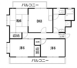 ニューグリーンF 201号室