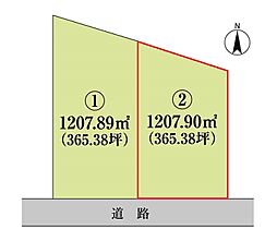 木更津市中里二丁目売地No.２区画