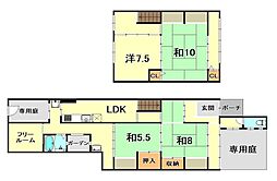 神戸市兵庫区楠谷町の一戸建て