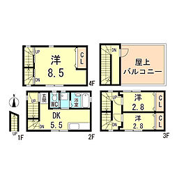 神戸市兵庫区塚本通５丁目の一戸建て