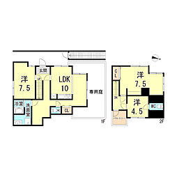 神戸市長田区西丸山町３丁目の一戸建て